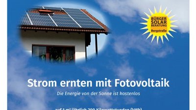 BürgerSolarBerater informieren über Photovoltaik-Anlagen